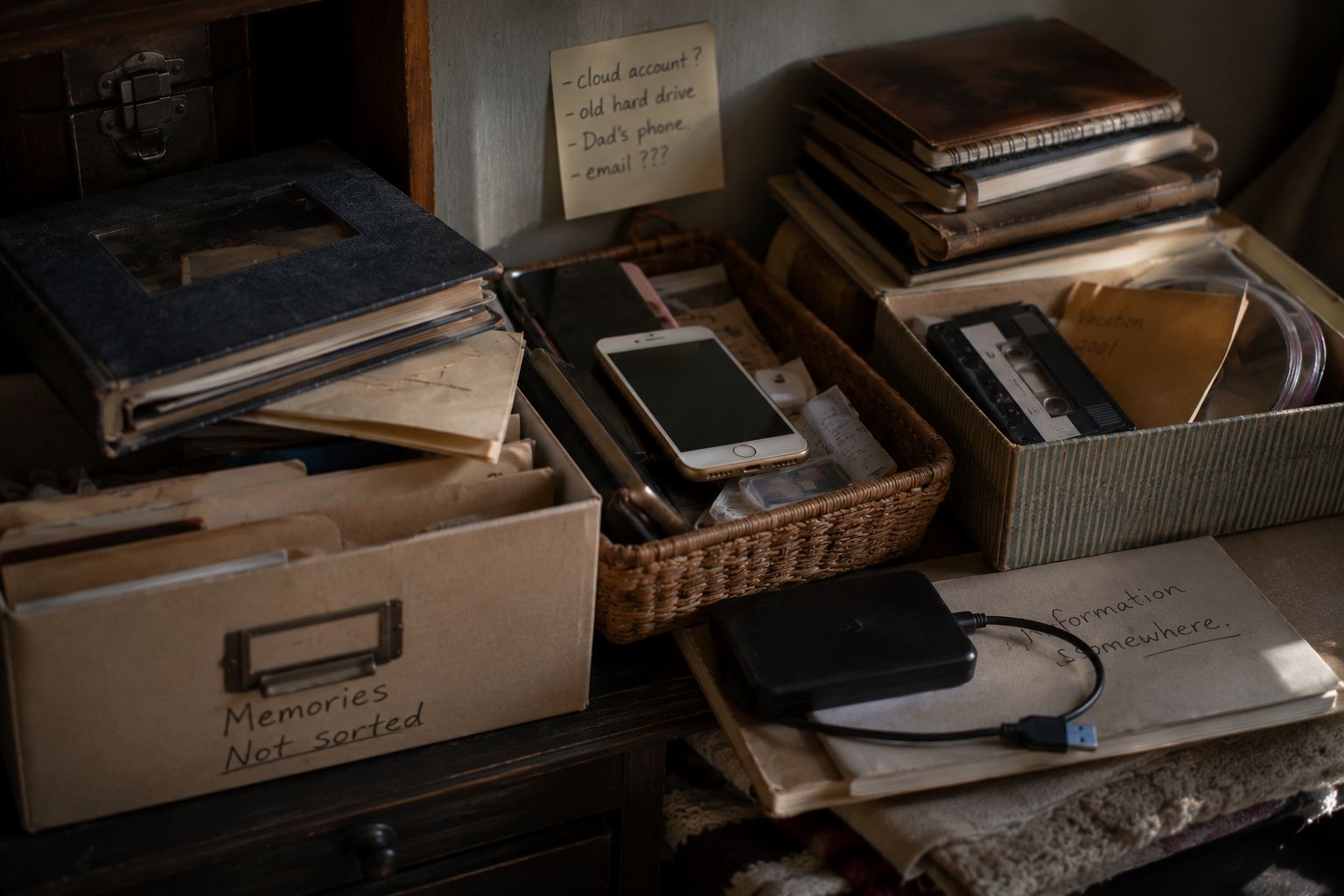 How Families Lose Photos Over Time